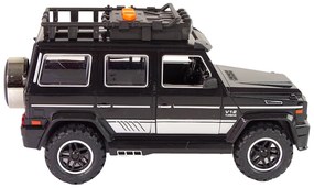 LEAN TOYS Terénne auto, trecí pohon - čierna