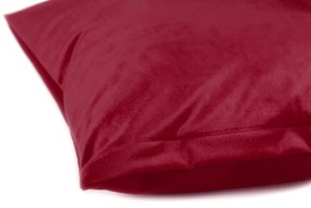 Biante Zamatová obliečka na vankúš Velvet Prémium SVP-007 Malinovo červená 45 x 45 cm