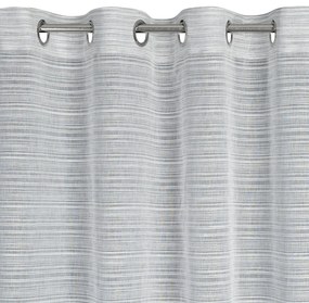 ZÁCLONA NA KRÚŽKOCH ARIA 140X250 CM SIVÁ