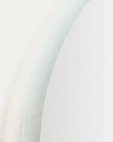 Nástenné zrkadlo s osvetlením ø 60 cm Mervi – Kave Home