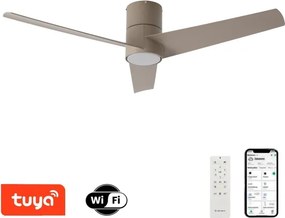ZEVENTI - LED stropný ventilátor BARROSA LED/18W/230V Wi‑Fi Tuya + diaľkový ovládač
