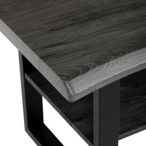 Autronic BONTEC Konferenčný stolík 120x60cm, mdf, sivý dub, CT-F4212 GREY Farba: Šedá