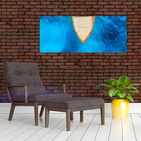 Obraz - Letná loď (120x50 cm)