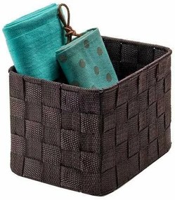 Organizér Compactor TEX 19 x 14 x 13 cm, tmavo hnedá