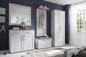 Vešiakový panel Romance, smrekovec/dub