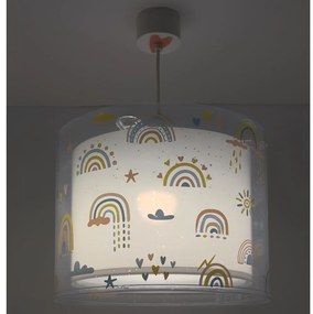 Dalber 41192 - Detský luster RAINBOW 1xE27/15W/230V pestrofarebný
