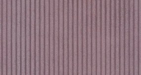 Posteľ Inez 180x200 cm, púdrovo fialová štrukturovaná látka