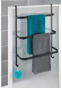 WENKO 24026100 - Držiak na uteráky IRPINIA 54,5x77,5 cm čierny