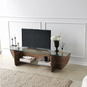 TV stolík Lily Walnut