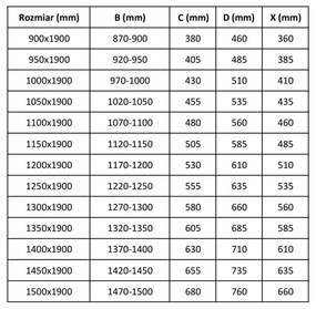 Mexen Apia, posuvné dvere do otvoru 90 x 190 cm, 6mm číre sklo-pásiky, chrómový profil, 845-090-000-01-20