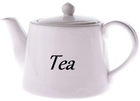 Keramická kanvica Tea 800 ml, biela