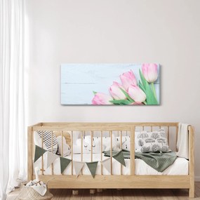 Obraz - Kytica tulipánov (120x50 cm)