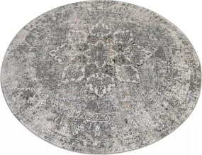 TA Koberec D167A L.GRAY VIZON VALLEY ROUND Rozmer: 80x80 cm