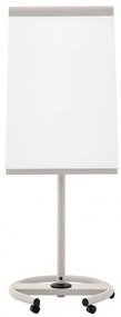 Flipchart Magnetoplan De Luxe 68 x 97 cm, mobilný, sivá / biela