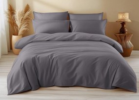 Bavlnené obliečky DENYX sivé, hotelová kapsa Rozmer obliečky: 70 x 90 cm | 140 x 200 cm