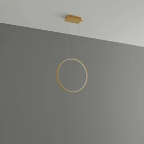 Závesné LED svietidlo Rio 55, 1x LED 30w, 3000k, g