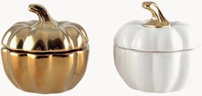 Porcelánové svietniky na čajové sviečky Pumpkin, 2 ks