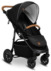 Lionelo - Športový kočík NATT Čierny Onyx