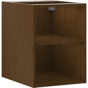 Mexen Box-A, otvorená skrinka s policou 35 cm, orech, 91AX2-0350-470-0-86
