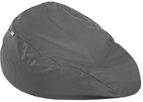 Sedací vak SAKO sivý ekokoža