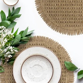 Podložka pod tanier JOAN hnedá (6 ks)