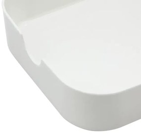 Organizér do zásuvky, do kuchyne aj do kúpeľne, sada 4 ks ESSENTIAL, biela