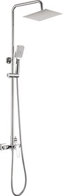 Deante Blur, sprchový súprava s hlavovou a ručnou sprchou, chrómová, DEA-NQL_04XM