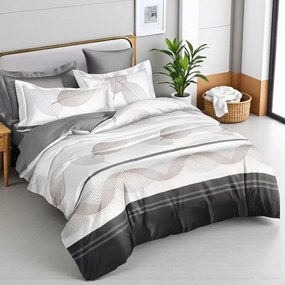 Bavlnené obliečky Homa REZOR LEAFS 7-dielna sada 140x200 cm