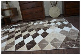 Luxusný kusový koberec Kelly hnedý 160x220cm
