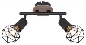 Globo 54802S-2H - Bodové svietidlo XARA 2xE14/40W/230V