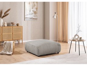 Svetlosivá menčestrová podnožka Justin – Ropez