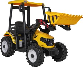 Ramiz MEGA Traktor D68 s prívesom žltý