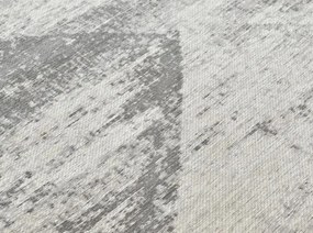 Dizajnový koberec STEVEN 230 x 160 cm čierny bavlna