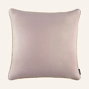 Elegantná obliečka v púdrovo ružovej farbe 45 x 45 cm