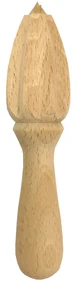 AMADEA Drevený ručný lis na citrusy, masívne drevo, dĺžka 15 cm