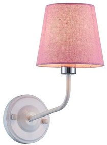 Candellux Ružové nástenné svietidlo York Ledea pre žiarovku E14 50401103