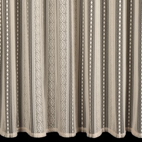 ZÁVES NA PÁSKE ADORA 140X270 CM KRÉMOVÁ