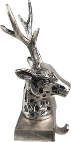 Strieborný antik kovový háčik na pančuchu - 12*7*28 cm