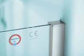Polysan Polysan, ZOOM LINE štvorcová sprchová zástena 900x900mm, číre sklo, ZL5415