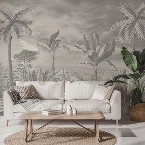 Fototapeta - Engrave jungle (147x102 cm)