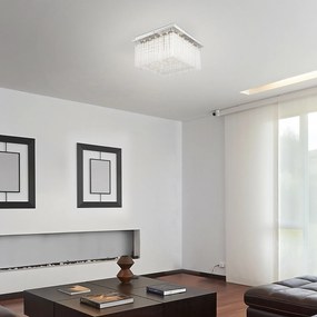 RABALUX Dizajnové stropné LED svietidlo DANIELLE, hranaté