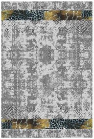 Kusový koberec Zoya 597 X – na von aj na doma, 80x165, šedá, chodba / predsieň, Oriental Weavers