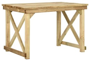 Záhradný stôl 110x79x75 cm impregnovaná borovica