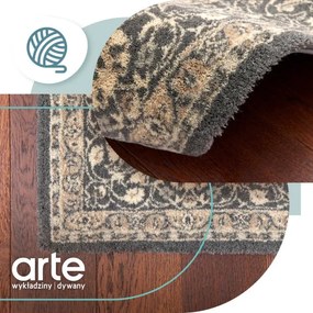 Koberec Agnella Diamond Damore grafitový