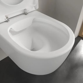 Villeroy & Boch 5656HRRW - Závesné WC so sedátkom SoftClose AVENTO keramika/biela