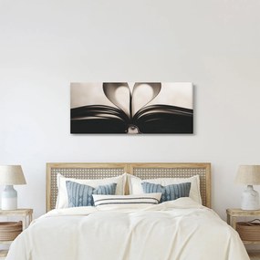Obraz knihy (120x50 cm)