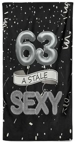 Osuška Stále sexy – čierna (vek: 63)