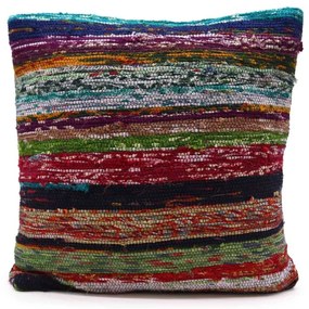 Patchworková Obliečka na Vankúš - 40x40cm - Modré Odtiene