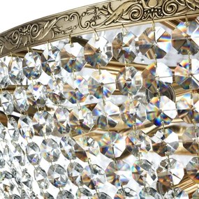 Maytoni DIA890-CL-18-G - Prisadený luster PALACE 18xE27/60W/230V