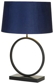 Searchlight EU93101AZ - Stolná lampa ELEGANT 1xE27/60W/230V modrá